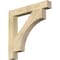 Ekena Millwork Westlake Block Rough Sawn Bracket, Douglas Fir, 4"W x 30"D x 30"H BKT04X30X30WTL05RDF - alternate 1